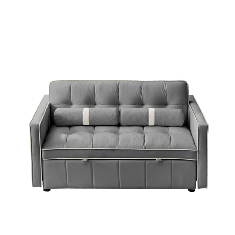 Multifunctional Velvet Pull-Out Sofa Bed - Sleep Galleria