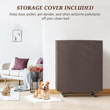 Medium Memory Foam Folding Bed With Portable Cover - Omega Lifestyles