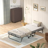Medium Memory Foam Folding Bed With Portable Cover - Omega Lifestyles