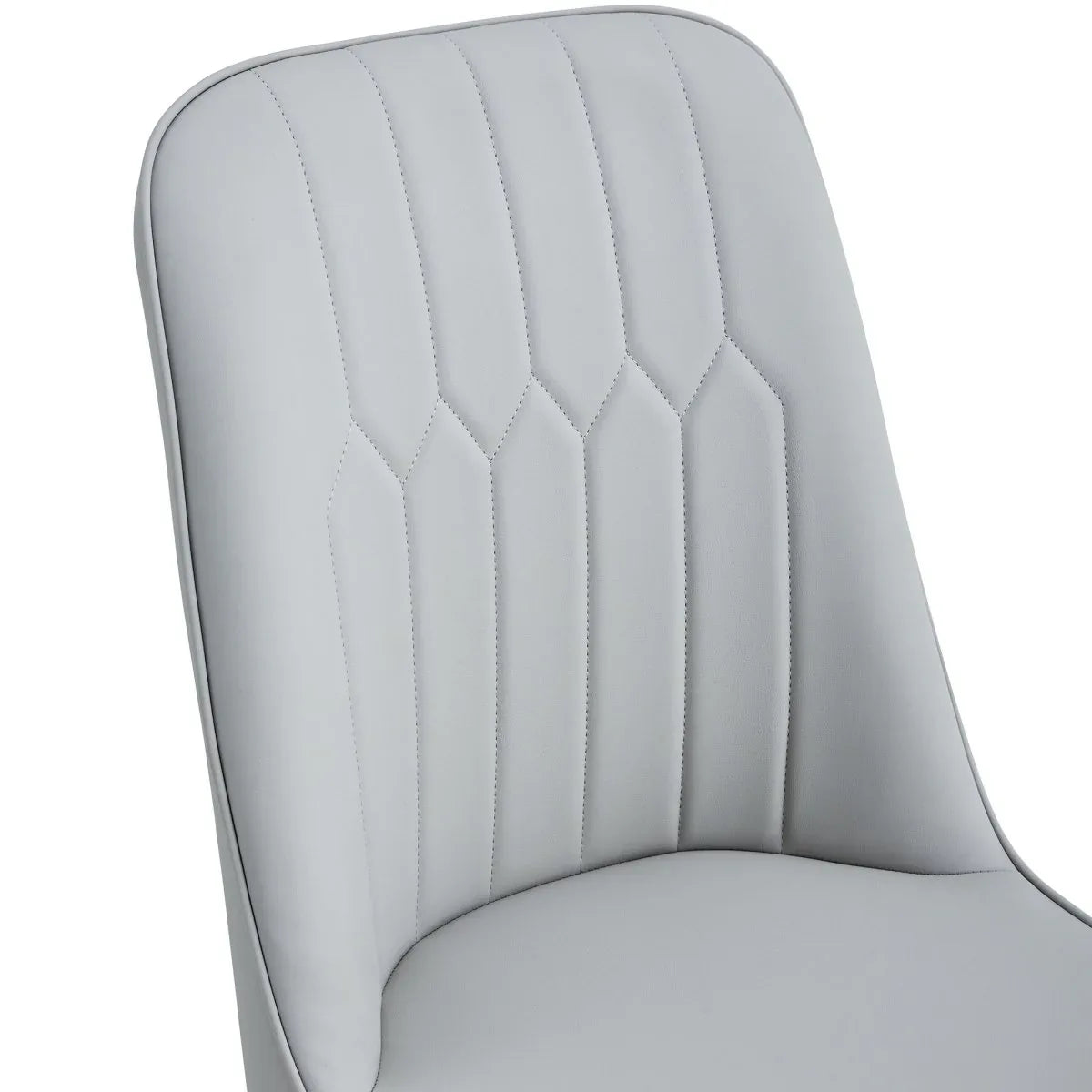 Round Extendable MDF Dining Table With 4 PU Chairs - Omega Lifestyles