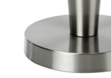 Set of 2 Contemporary Nickel Metal Table Lamps With USB - Sleep Galleria