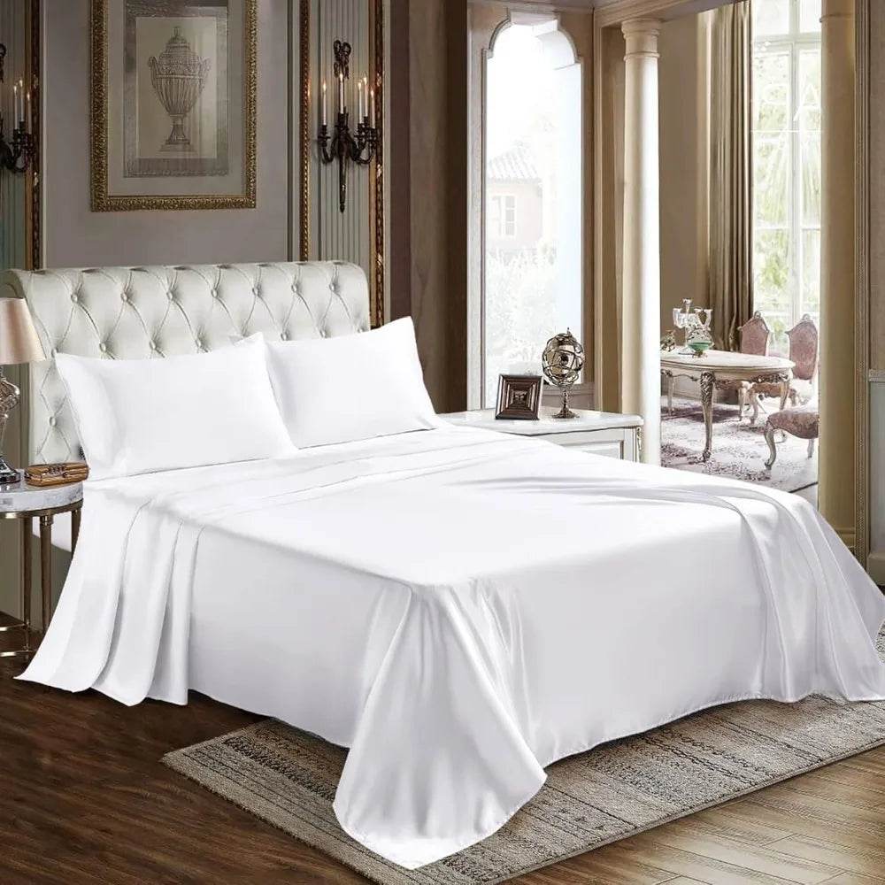 Silky Soft Satin Sheet Set - Omega Lifestyles