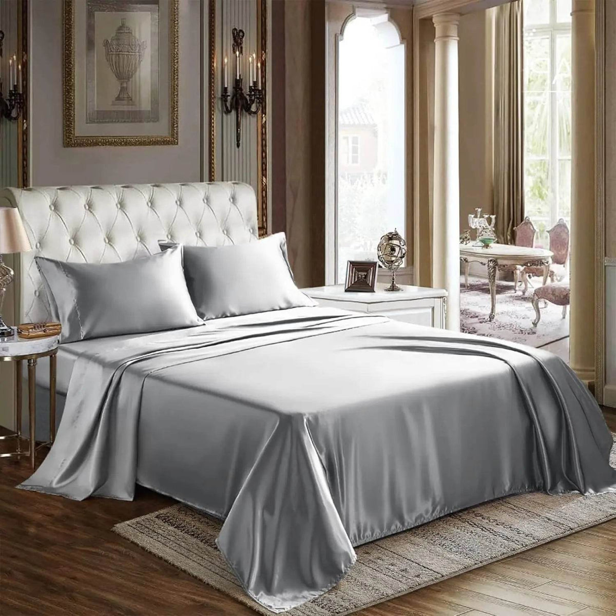 Silky Soft Satin Sheet Set - Omega Lifestyles