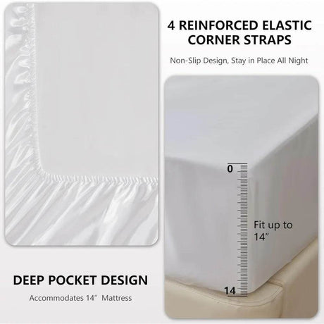 Silky Soft Satin Sheet Set - Omega Lifestyles