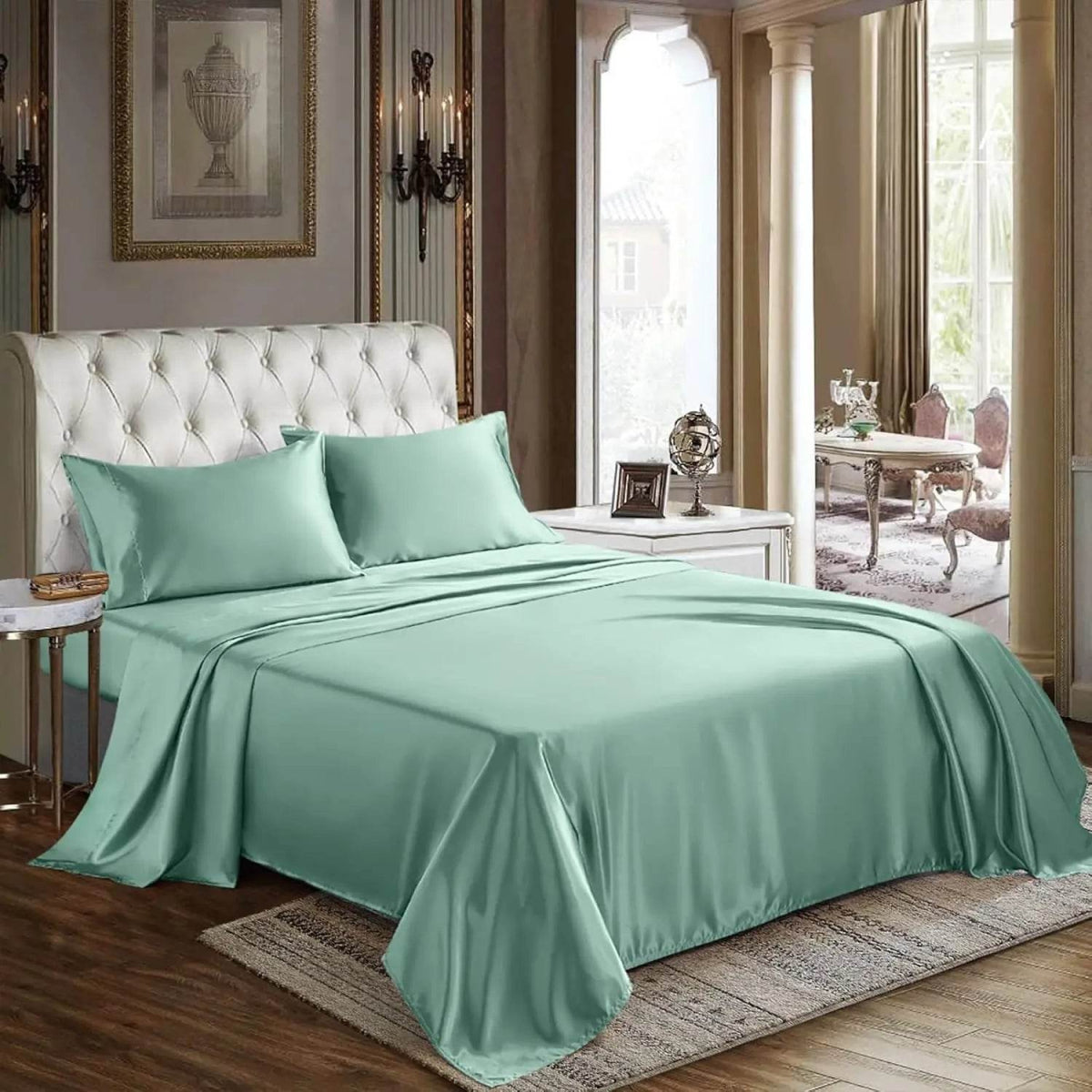 Silky Soft Satin Sheet Set - Omega Lifestyles