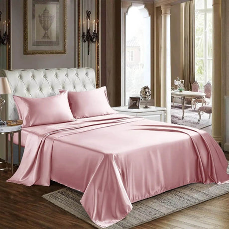 Silky Soft Satin Sheet Set - Omega Lifestyles