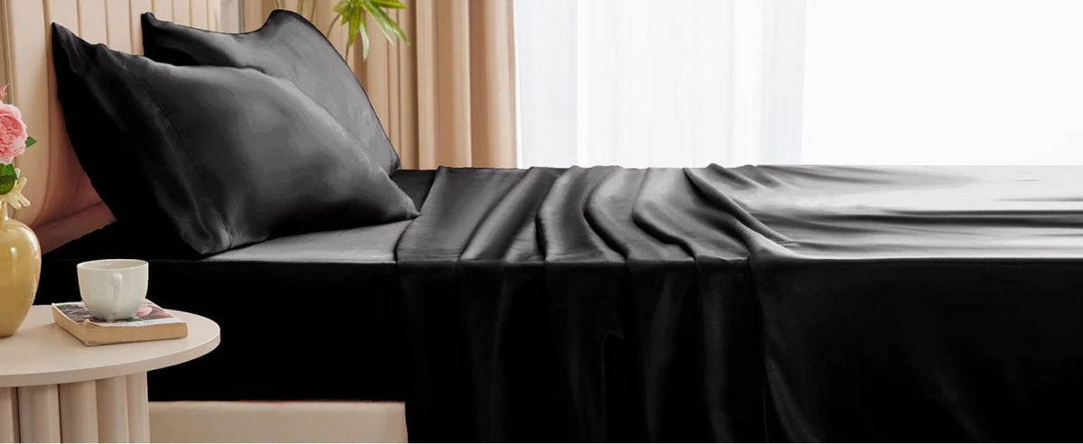 Silky Soft Satin Sheet Set - Omega Lifestyles