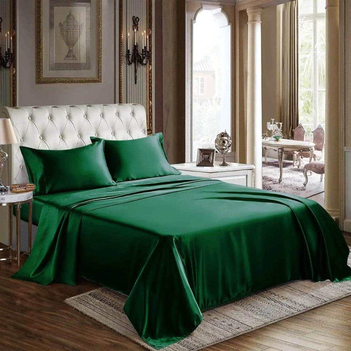 Silky Soft Satin Sheet Set - Omega Lifestyles