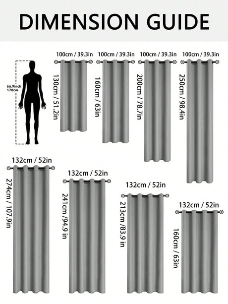 Solid Blackout Curtain Panel With Grommet Top - Sleep Galleria