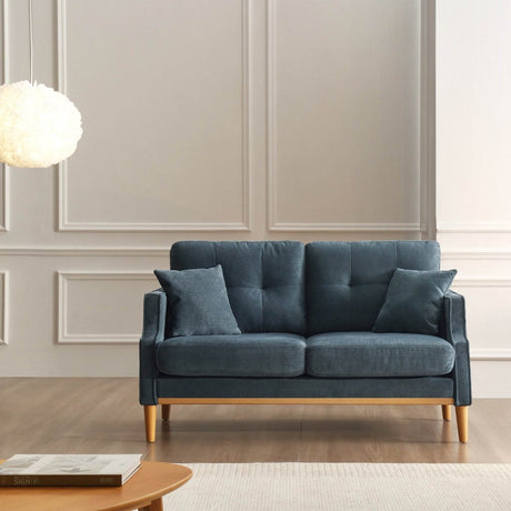 Waterproof Fabric Loveseat Sofa With USB - Sleep Galleria