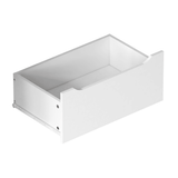 White Modern 9 - Drawer Spacious Storage Dresser - Calmora - Omega Lifestyles