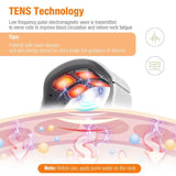 Electric Neck Shoulder TENS Pulse Massager With Heating - Sleep Galleria