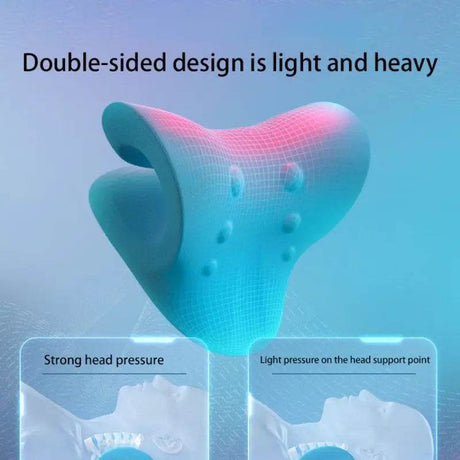 Ergonomic Neck Massage Pillow Cervical Traction Device - Sleep Galleria
