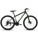 27-Inch 21-Speed Aluminum Frame Mountain Bike With Suspension - Omega Lifestyles