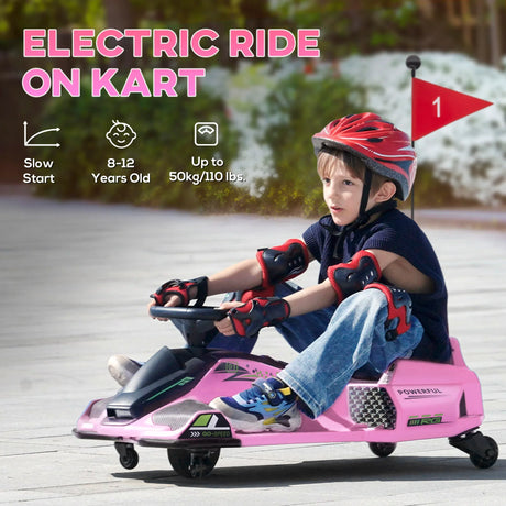 Electric Drift Kids Go Kart With Music And Lights - Omega Lifestyles