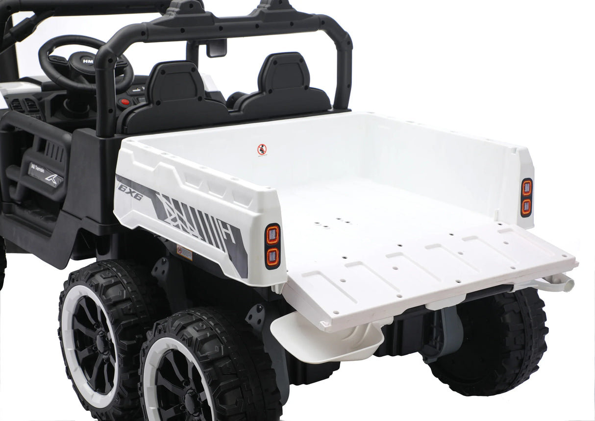 24V 2-Seater 4WD Electric Ride On Dump Truck with Remote - Omega Lifestyles