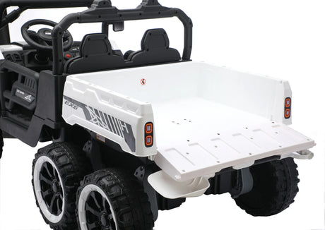 24V 2-Seater 4WD Electric Ride On Dump Truck with Remote - Omega Lifestyles