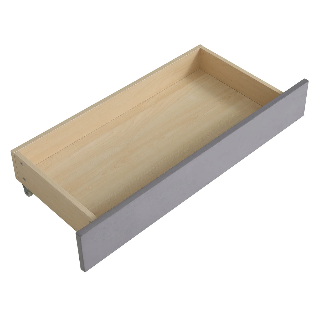 Twin Velvet Upholstered Platform Bed With Storage Drawers - Omega Lifestyles