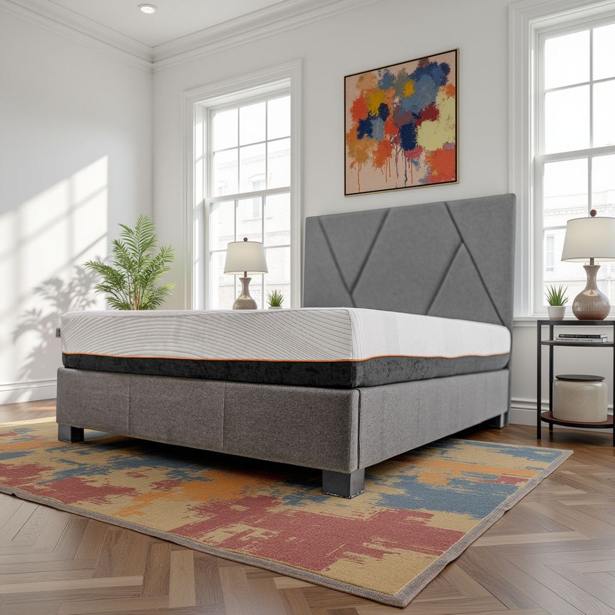 Medium 10-Inch Cooling Copper Infused Memory Foam King Mattress