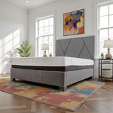 Medium 10-Inch Cooling Copper Infused Memory Foam King Mattress
