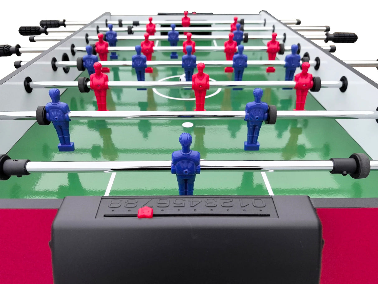 48-Inch Wood Foosball Table With MDF Steel Construction - Omega Lifestyles