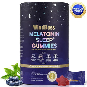 Melatonin Sleep Aid Gummies Natural Relaxation Supplement - Omega Lifestyles