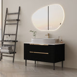 36-Inch Contemporary Bathroom Vanity With Ceramic Sink