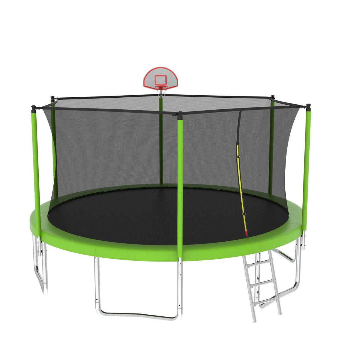 14-Inch Kids Outdoor Safety Enclosure Trampoline - Omega Lifestyles