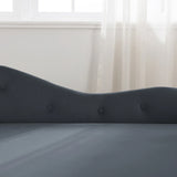 Classic Velvet Storage Chaise Lounge With Pillow - Omega Lifestyles