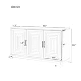 Modern Black Particle Board MDF TV Stand Cabinet - Omega Lifestyles