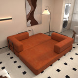 Convertible Corduroy Memory Foam Sofa Bed Couch - Omega Lifestyles