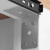 47-Inch Extendable Rubber Wood Veneer Kitchen Island - Omega Lifestyles