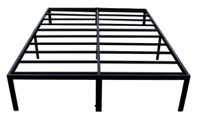 Heavy-Duty Modern Steel Platform Foundation Bed Frame - Omega Lifestyles