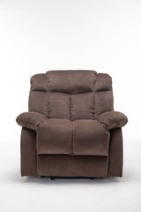 Power Lift Velvet Recliner Chair With Safety Mechanism