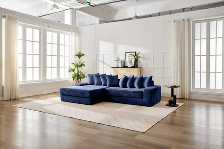 Convertible Corduroy Floor Sofa Bed Sleeper Couch - Omega Lifestyles