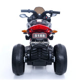 12V Kids Ride-On Motorcycle With PU Seat And Training Wheels - Omega Lifestyles