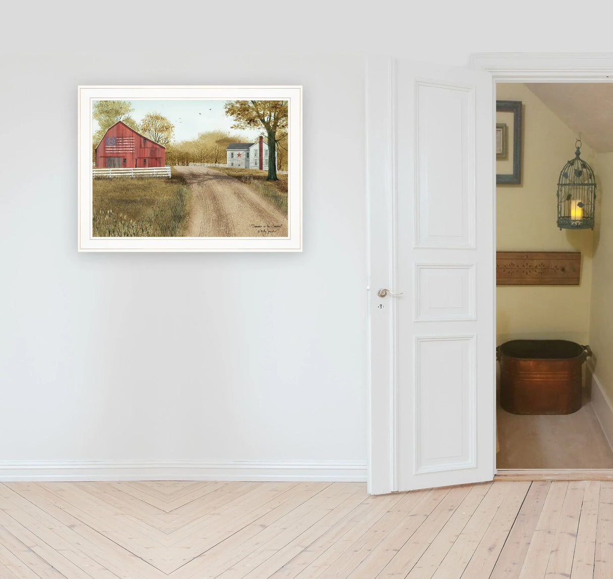 Multicolor Ready To Hang Paper Framed Print Artwork - Omega Lifestyles