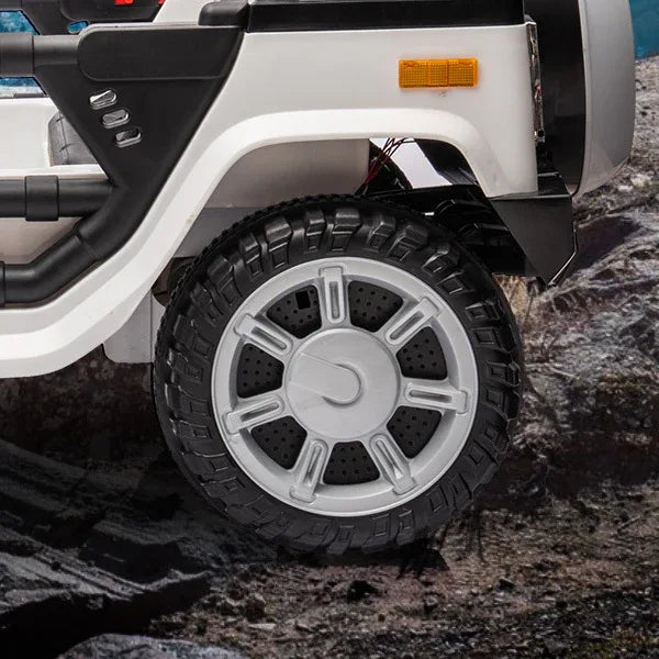 Battery-Powered Four-Wheel Drive Kids Ride-On Car With Remote - Omega Lifestyles