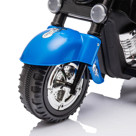 6V Battery Powered Kids 3-Wheel Ride On Motorcycle Toy - Omega Lifestyles