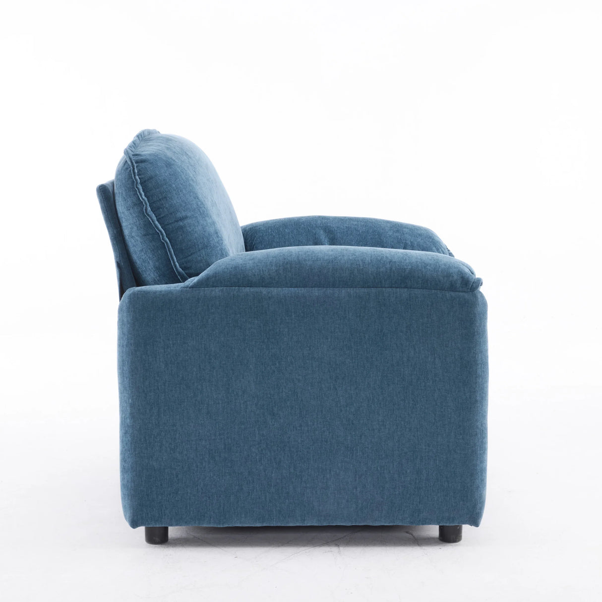 Oversized Chenille Lounge Chair With Thick Cushions - Omega Lifestyles