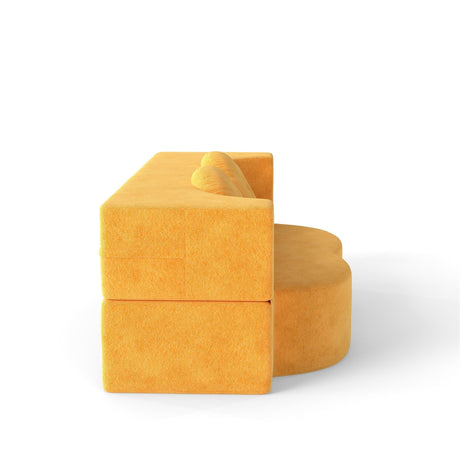 Foam Folding Twin Sleeper Sofa Bed With Pillow - Omega Lifestyles