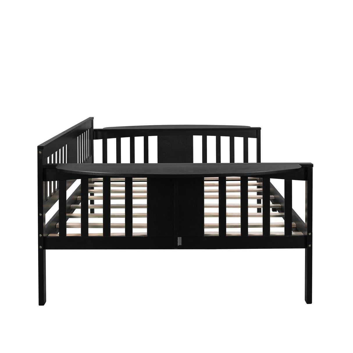 Full Full Size Solid Wood Espresso Daybed Frame - Omega Lifestyles