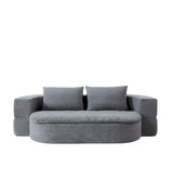 Foldable Memory Foam Convertible Sofa Bed Twin - Omega Lifestyles