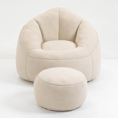 Microfiber Foam Filled Bedding Bean Bag Chair - Sleep Galleria