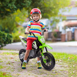 12V Kids Electric Dirt Bike With Training Wheels - Omega Lifestyles