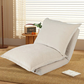 Convertible Floor Sofa Chair With Adjustable Backrest - Omega Lifestyles