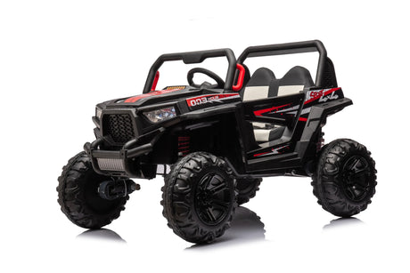 Electric Four-Wheel Drive Kids Ride-On Car With Leather Seat - Omega Lifestyles