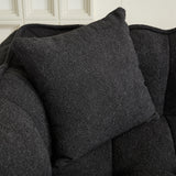 Cozy Chenille Bean Bag Chair With High Resilience Foam - Omega Lifestyles