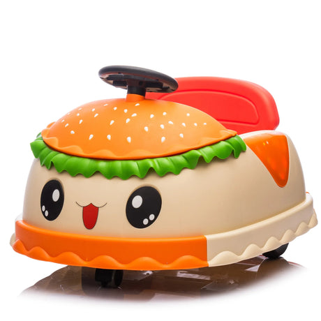 12V Kids Electric Ride-On Hamburger Car With Bluetooth - Omega Lifestyles