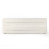 Soft 76-Inch Foldable Memory Foam Sofa Bed With Pillows - Omega Lifestyles